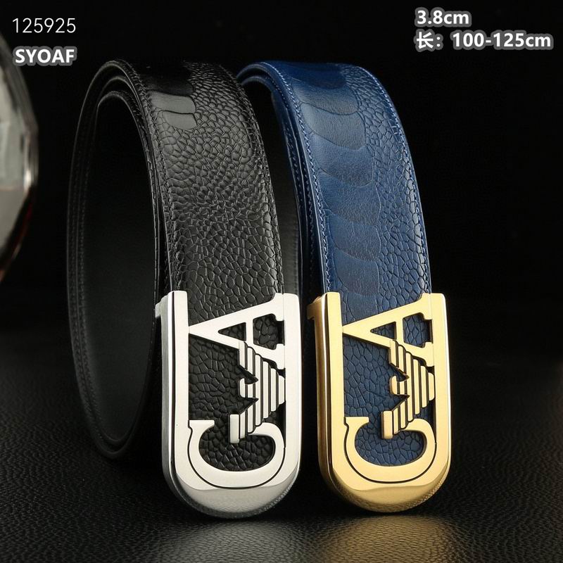 Armani belt 38mmX100-125cm 8L07